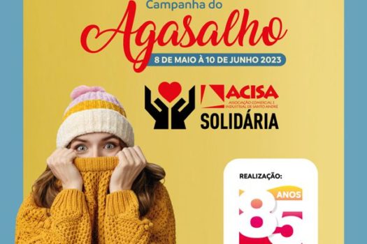 ACISA lança Campanha do Agasalho 2023 ABC do ABC