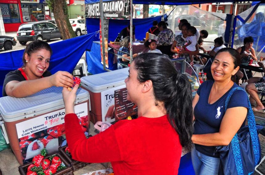 Pa O De Santo Andr Recebe Festival Do Morango Churro Abc Do Abc