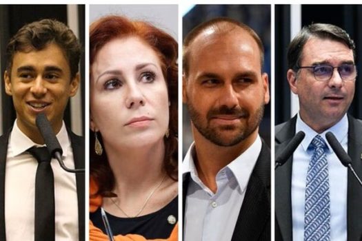 Tse Condena Nikolas Carla Zambelli Eduardo E Fl Vio Bolsonaro Por