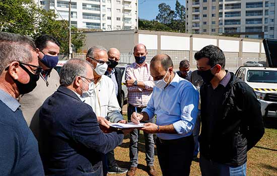 Auricchio assina Ordem de Serviço de nova interligação que facilita acesso a Santo André