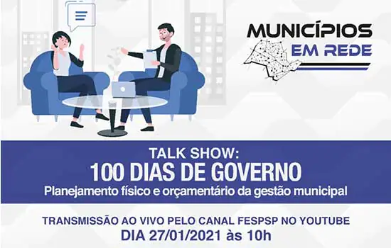 Planejamento Físico e Orçamentário da Gestão Municipal é tema de transmissão