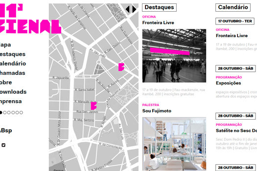 Confira a programação da 11ª Bienal de Arquitetura de São Paulo