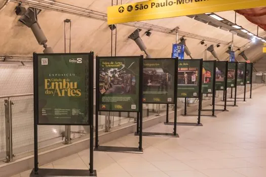 Embu das Artes e suas atrações são destaque em mostra na Linha 4-Amarela de Metrô