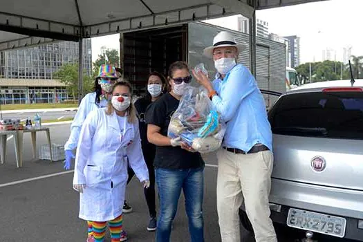 Em São Bernardo, Drive-Thru da Solidariedade atinge marca de 2.464 itens arrecadados