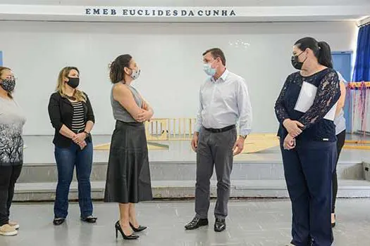 Prefeitura de São Bernardo anuncia reforma da EMEB Euclides da Cunha, na Vila São José