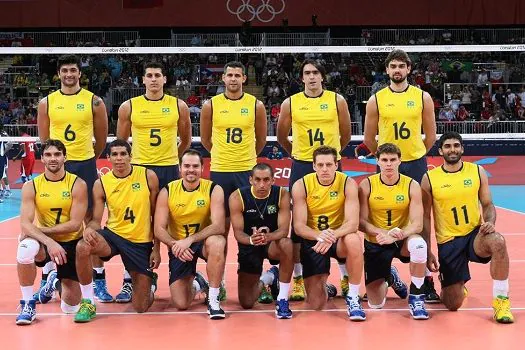 CBV fará homenagem à seleção masculina pelos 10 anos da medalha de prata olímpica