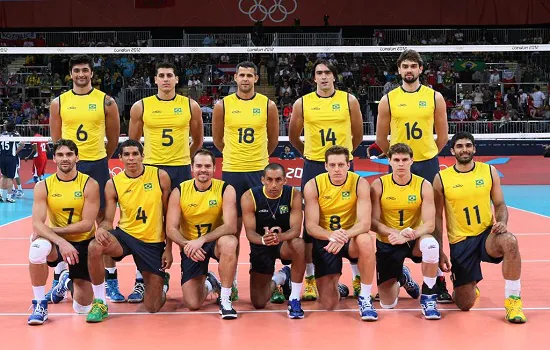 CBV fará homenagem à seleção masculina pelos 10 anos da medalha de prata olímpica