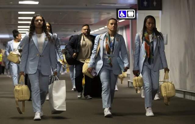 Seleção chega à Brisbane