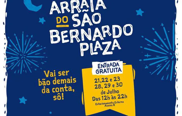 Arraiá do São Bernardo Plaza encerra a temporada julina no Grande ABC