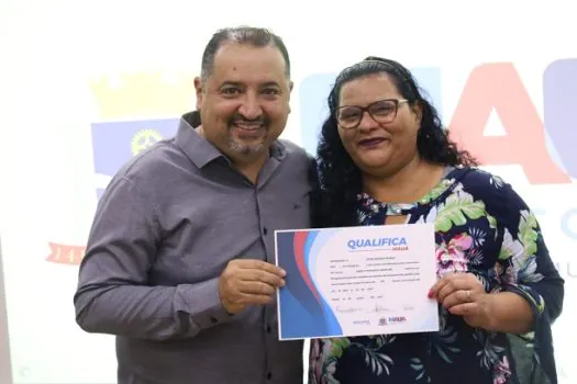 Prefeitura de Mauá certifica 65 bolsistas da Frente de Trabalho