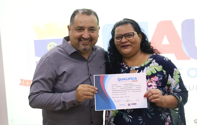 Prefeitura de Mauá certifica 65 bolsistas da Frente de Trabalho