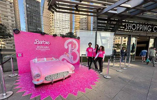 Carro da Barbie chega ao Shopping Cidade São Paulo