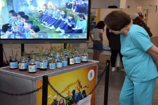 Sabina recebe exposição sobre futuro da Terra