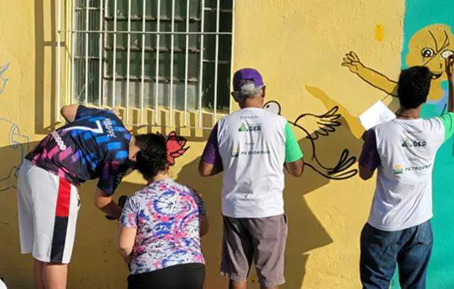 Projeto Jovens Caminhos promove mutirão de grafite em Mauá