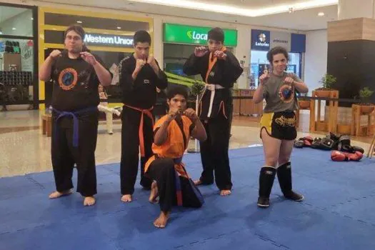 São Bernardo Plaza promove oficinas de artes marciais para crianças com deficiência