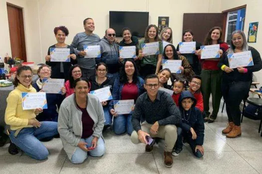 Ribeirão Pires promove mais uma formação de curso de Braille