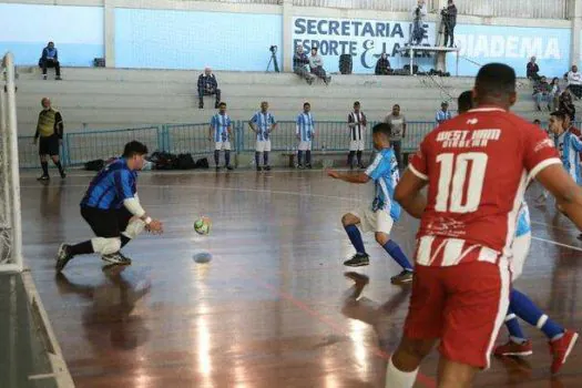 Fim de semana tem oitavas de finais da Copa Diadema de Futsal