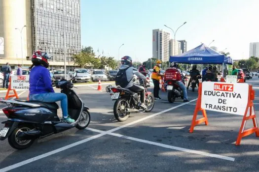 São Bernardo efetiva programação especial de conscientização no trânsito