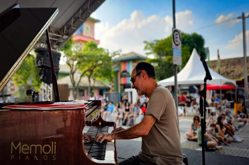 Choro e Jazz movimentaram domingo em Ribeirão Pires