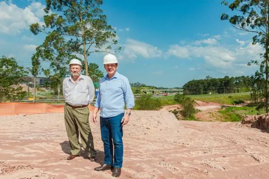 Prefeito Orlando Morando vistoria avanço de obras da ligação da Poney Club à Imigrantes