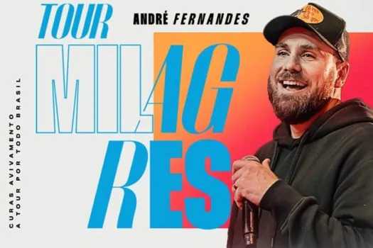 André Fernandes esgota Tour Milagres em tempo recorde