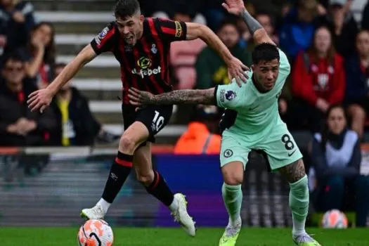 Chelsea não sai do 0 a 0 com Bournemouth e fica no 14º lugar do Campeonato Inglês