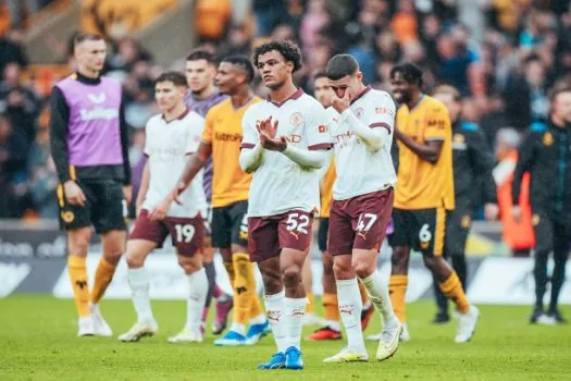 Manchester City é derrotado pelo Wolverhampton no Campeonato Inglês