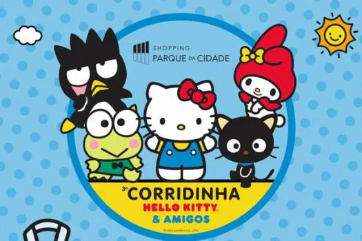 Shopping Parque da Cidade realiza Corridinha Hello Kitty & Amigos