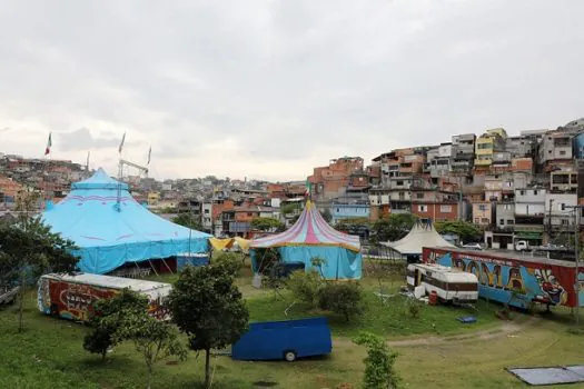 Circo em Diadema realiza espetáculo beneficente