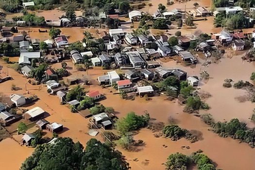 Defesa Civil do Rio Grande do Sul renova alerta de inundações