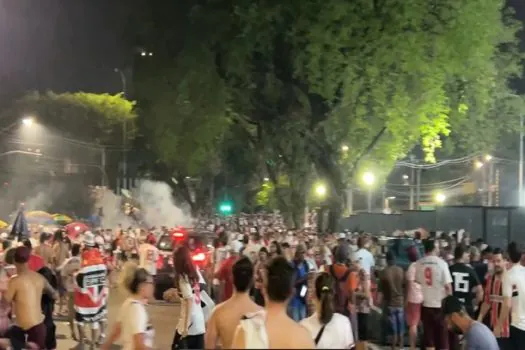 Festa no entorno do Morumbi é marcada por  confusão