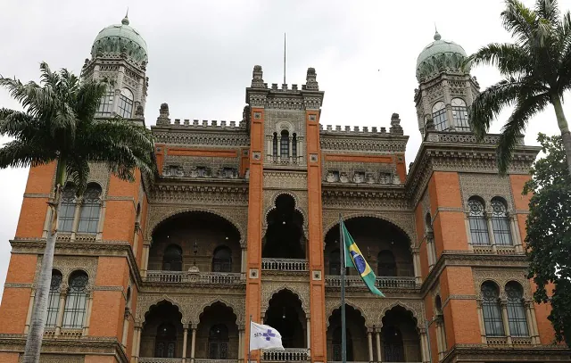 Castelo Mourisco, sede da Fundação Oswaldo Cruz (Fiocruz), em Manguinhos.