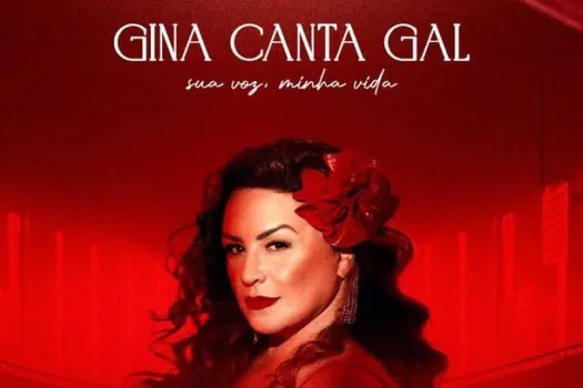 Gina Garcia estreia Tributo a Gal Costa no Rio de Janeiro nesta quarta-feira (27)