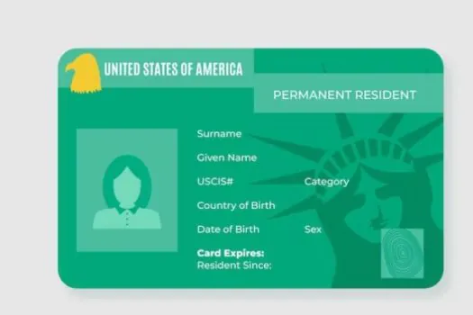 Mulheres casadas de 25 a 44 anos são maioria na obtenção do green card