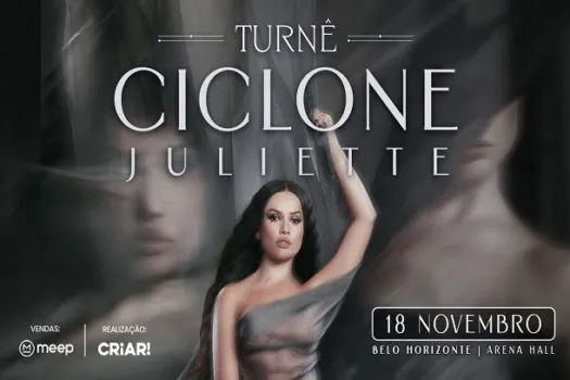 Juliette se desculpa após anúncio da turnê ‘Ciclone’ em Porto Alegre: ‘Inoportuno e equivocado’