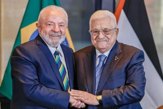 Lula se reúne com presidente da Palestina em Nova York