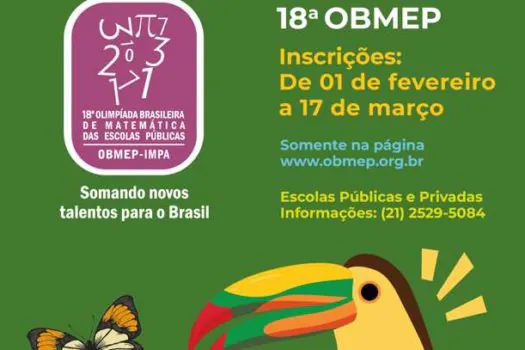 Obmep 2023: 1 em cada 10 estudantes do sistema prisional de SP é aprovado para 2ª fase da competição