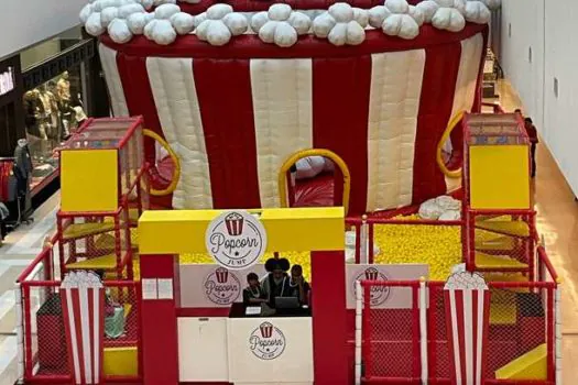 Chega ao Shopping Praça da Moça a atração “PopCorn Jump”