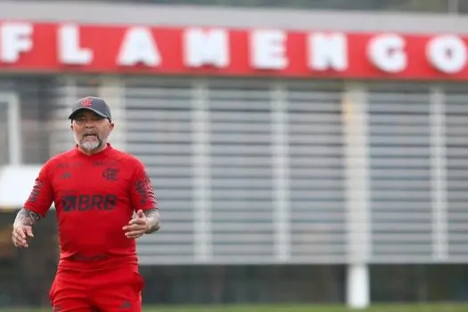 Sampaoli dá mais um treino no Ninho e pode comandar Flamengo contra o Bahia