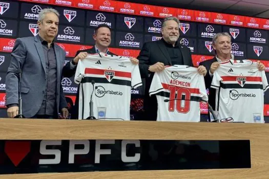 São Paulo apresenta novo patrocinador, com contrato até o fim de 2024