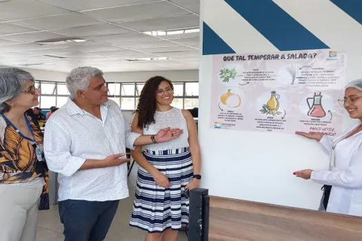 Secretaria de Segurança Alimentar de Diadema realiza ação educativa