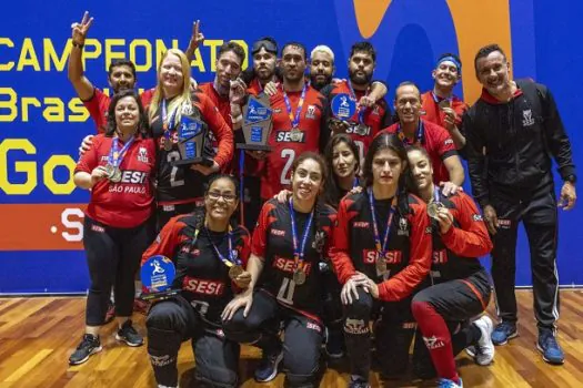 Sesi-SP domina Campeonato Brasileiro de goalball