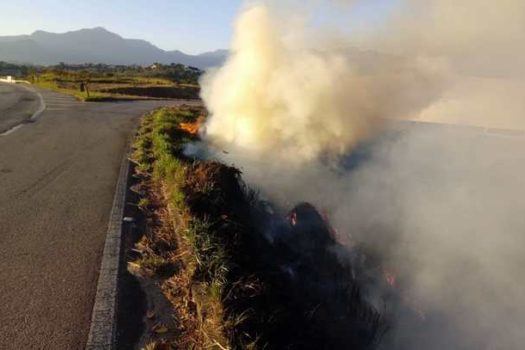 Atenção, produtor rural: Temperaturas podem chegar a 36ºC e aumenta risco de incêndio na lavoura