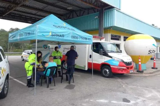 SPMAR realiza ação de saúde no trecho Leste do Rodoanel