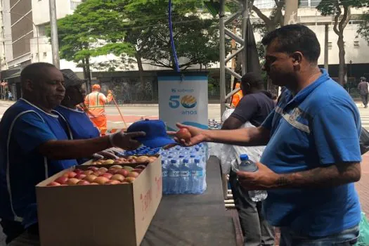 SP dobra atendimentos e triplica itens distribuídos no segundo dia da Operação Altas Temperaturas