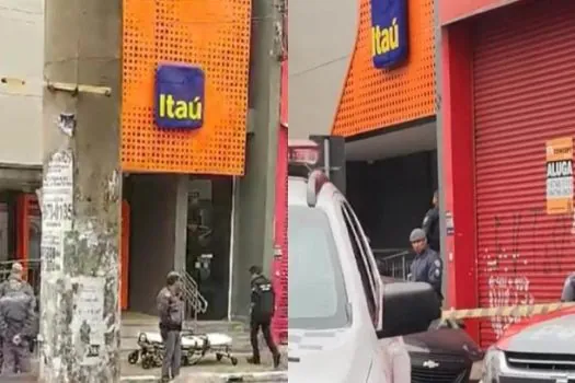 Troca de tiros durante tentativa de roubo a banco deixa dois mortos em Poá (SP)