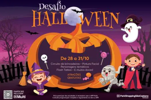 Halloween no ParkShopping São Caetano promete muita diversão e gostosuras