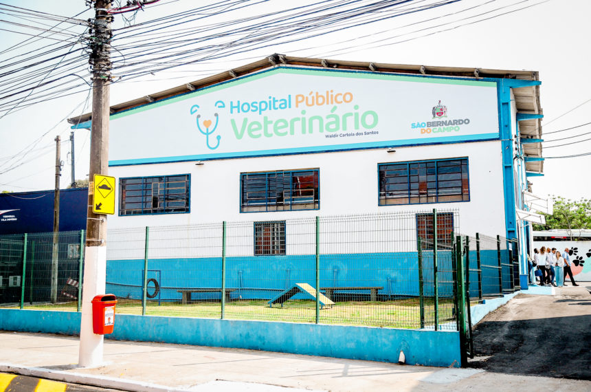 Primeiro hospital veterinário público de São Bernardo do Campo é inaugurado nesta terça-feira (24)