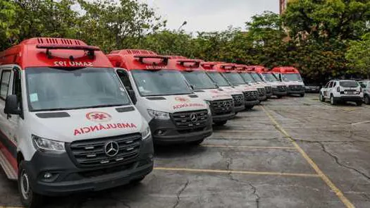 Ministério da Saúde entrega 20 novas ambulâncias a municípios de São Paulo