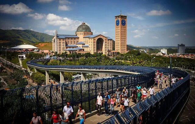 Aparecida (SP) – Santuário de Aparecida. Foto: Ken Chu/Secretaria Turismo SP